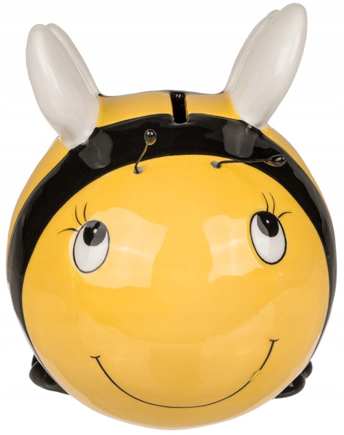 CERAMICZNA ŚWINKA PSZCZÓŁKA PSZCZOŁA otwierana Marka ootb