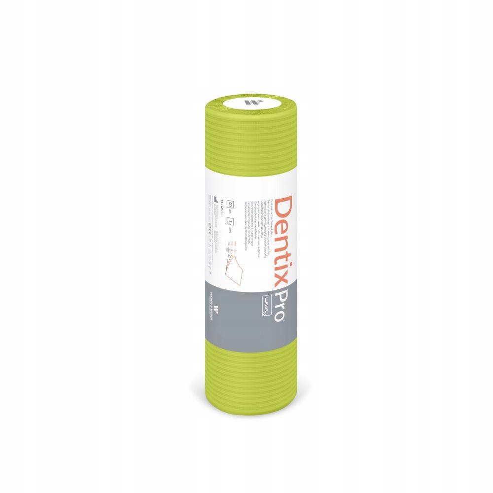 

Serwety bibułowo-foliowe Classic Rolka 40szt Lime
