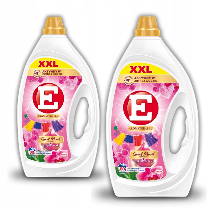 Levně E Gel na praní kortikálních a tmavých tkanin Orchidej XXL 2,7L 60 praní x2
