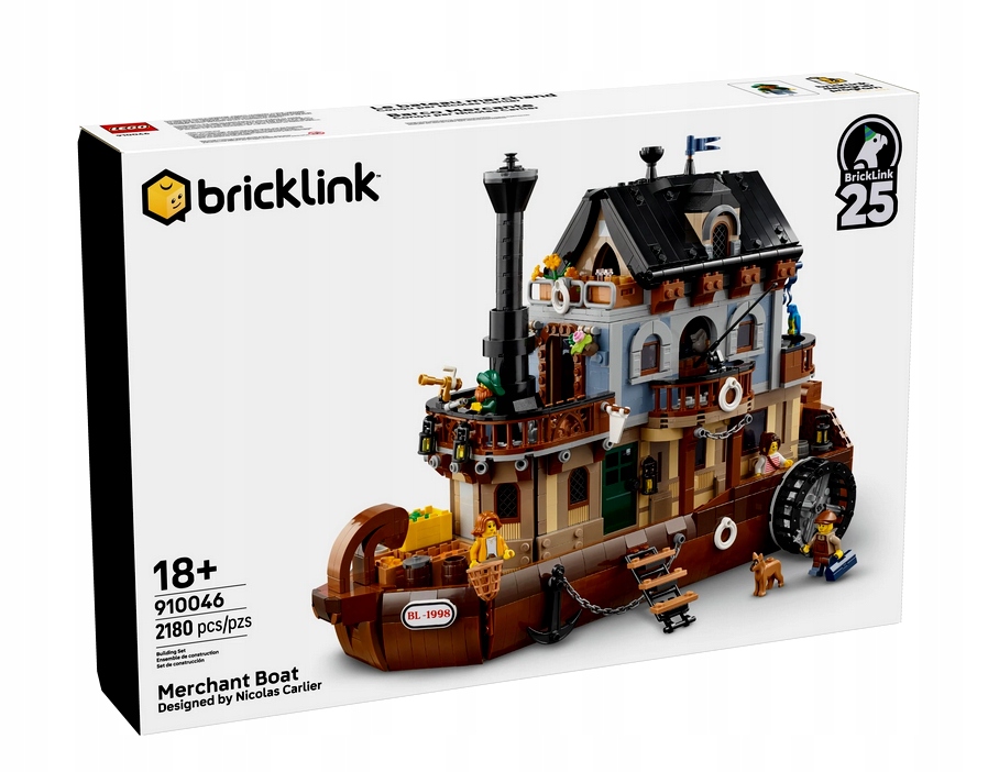 Lego Bricklink Designer Program 910046 Obchodní loď