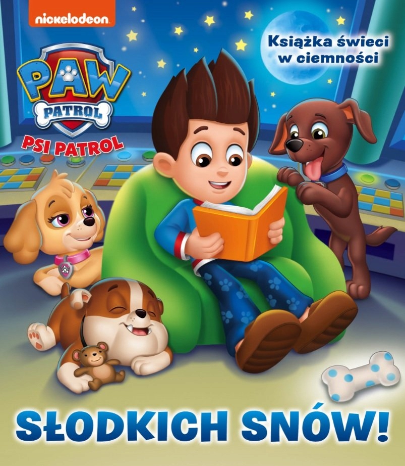 

Psi Patrol Słodkich snów Świecąca w Ciemności Nocy