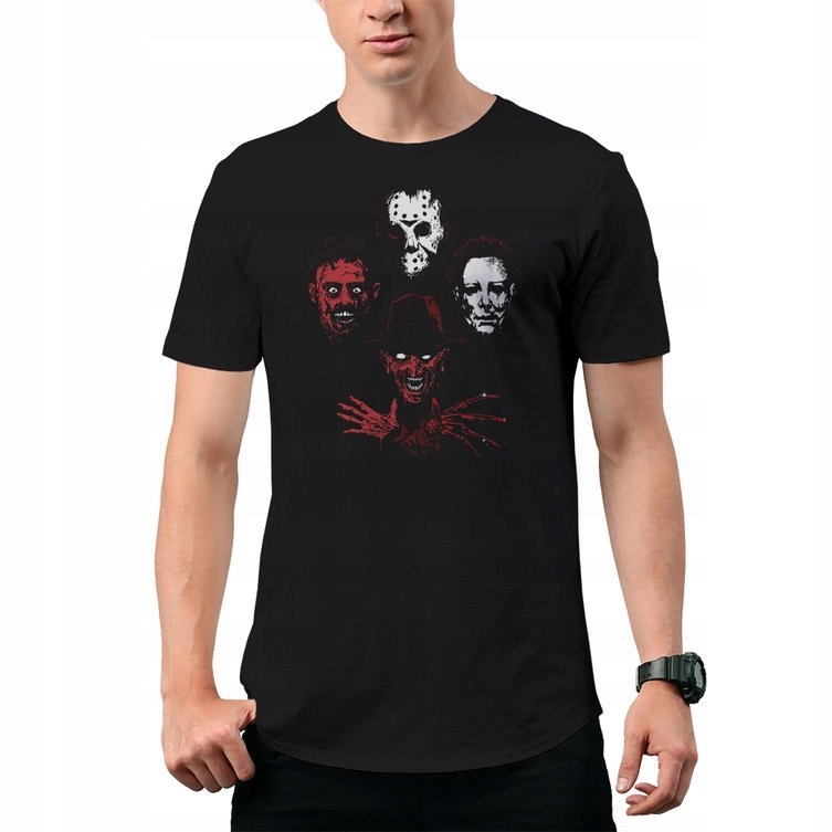 

Koszulka T-Shirt Horror Rhapsody Freddy Jason L