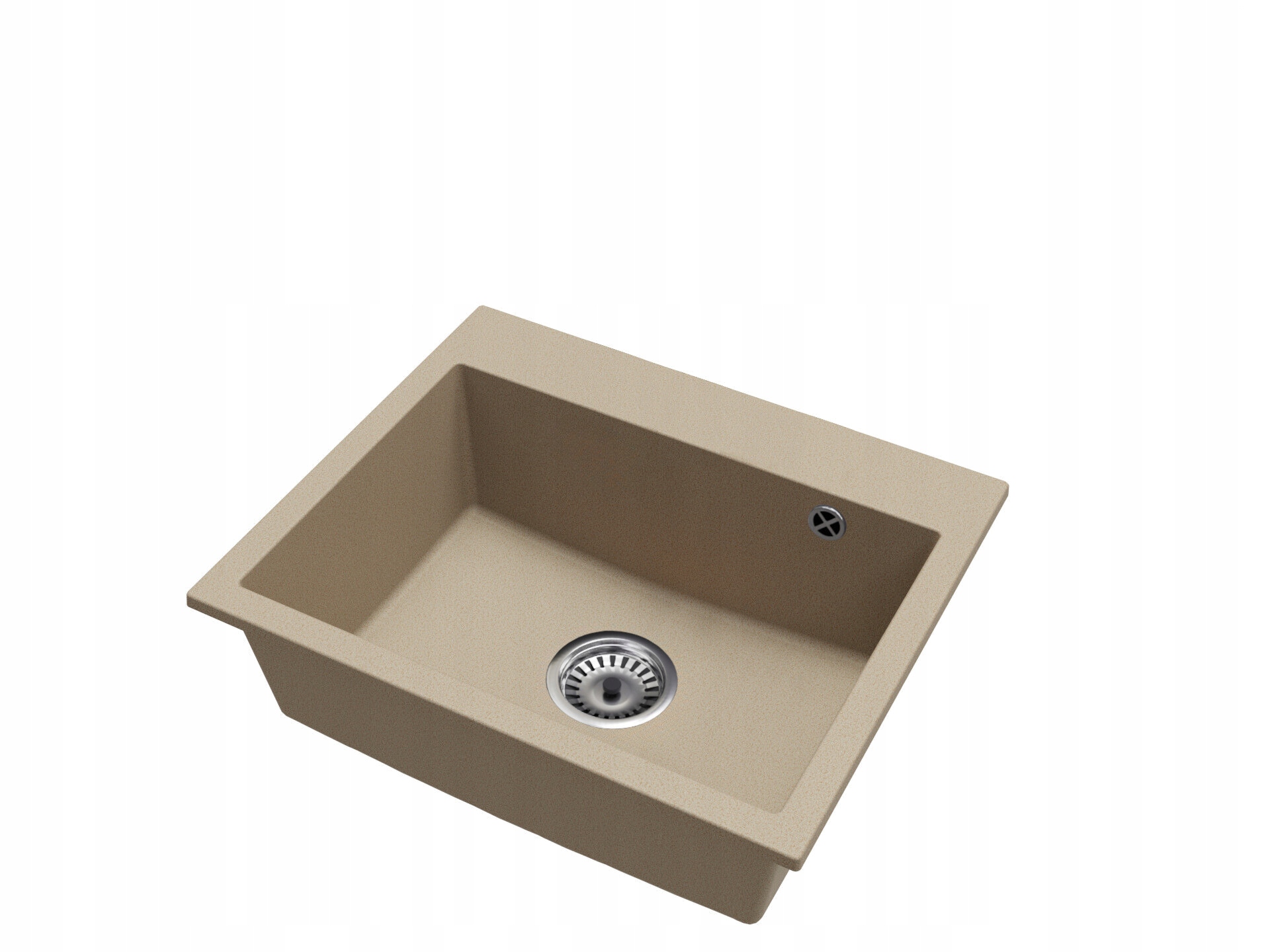 Kuchyňský granitový dřez Jednokomorový Velký Brado Exclusive 55