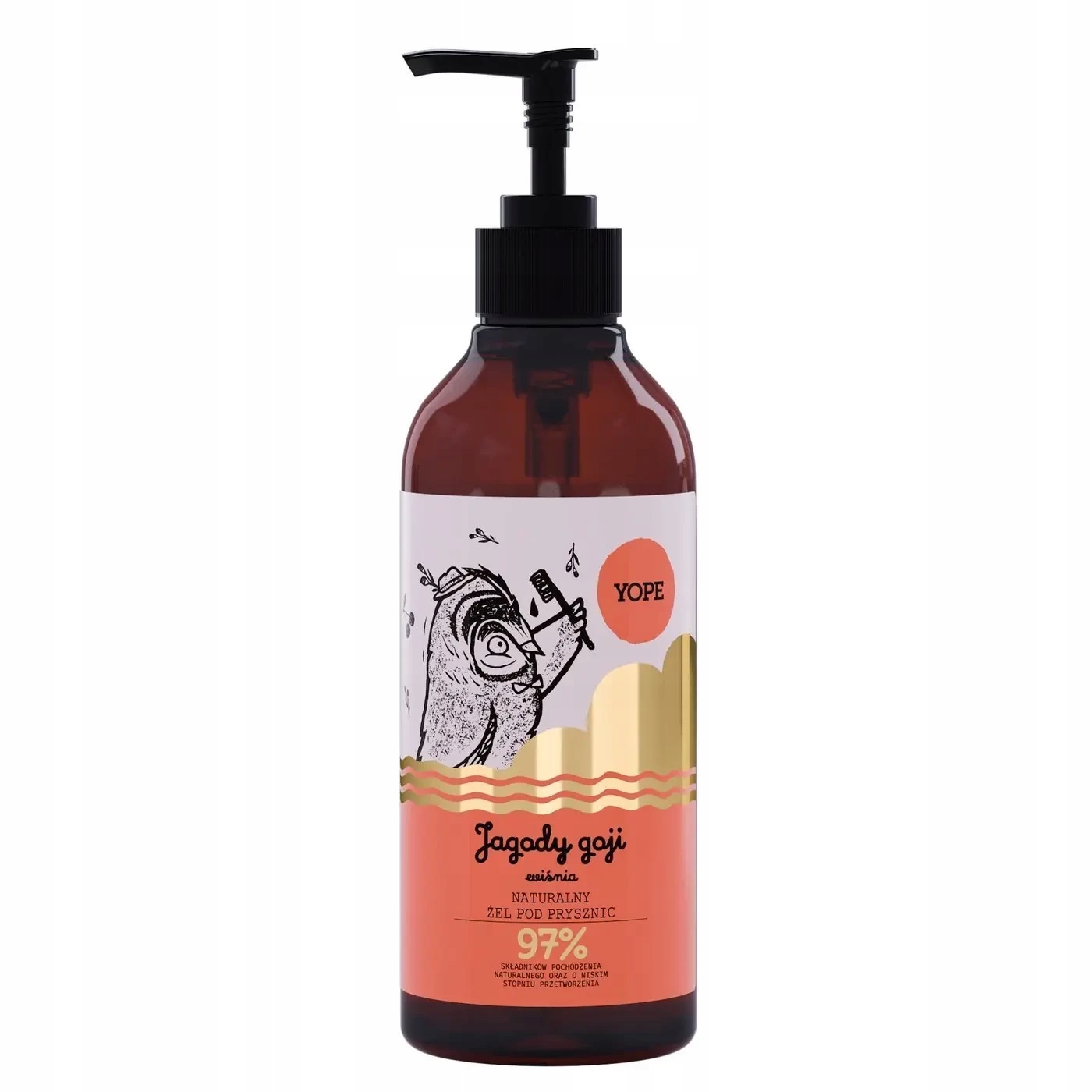 

Yope żel pod prysznic Jagody goji i wiśnia 400ml