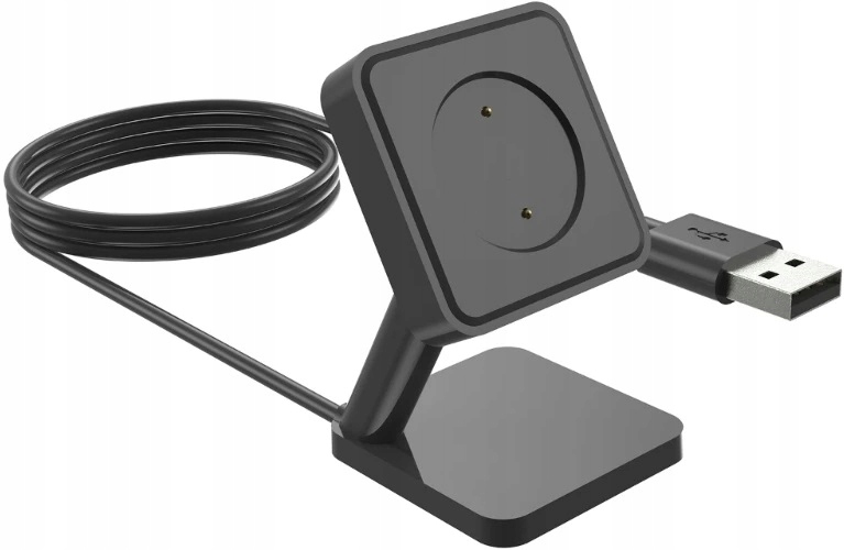 KABEL USB ŁADOWARKA STACJA MAGNETYCZNA GTR4 GTS4 T-Rex2 GTR 3 Pro GTR3 GTS3 Kolor czarny