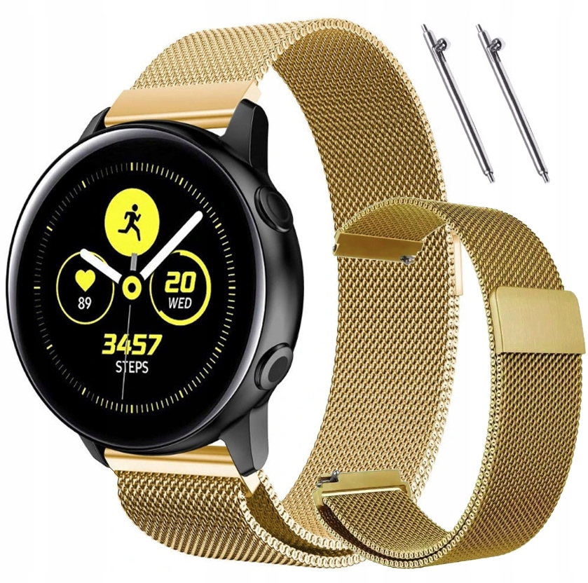

Pasek Samsung Galaxy Watch 4 Active 1/2/3 - Złoty