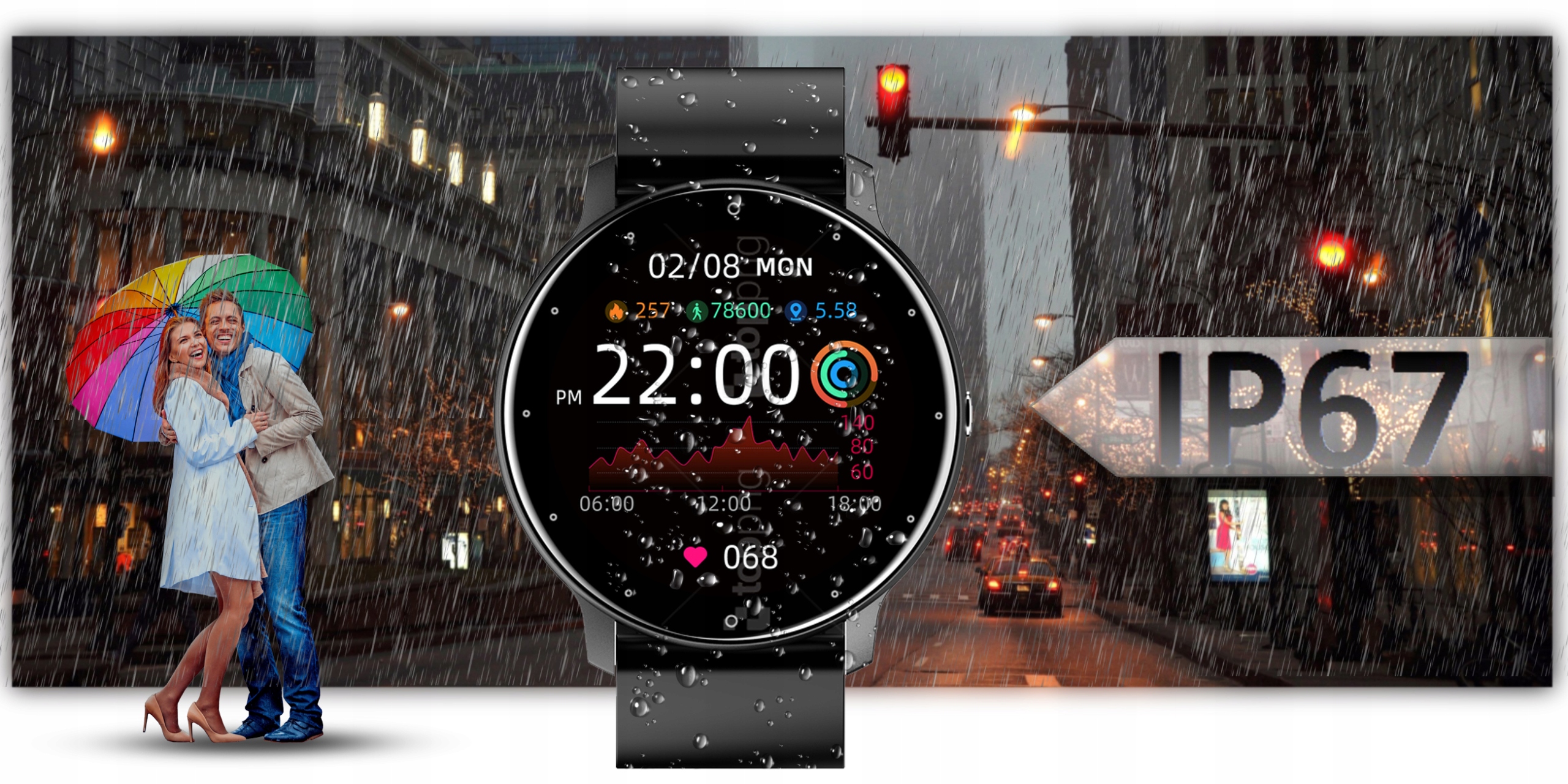 ZEGAREK SMARTWATCH MĘSKI DAMSKI z FUNKCJĄ ROZMOWY ELEGANCKI SMART WATCH PL Kompatybilność systemowa Android iOS