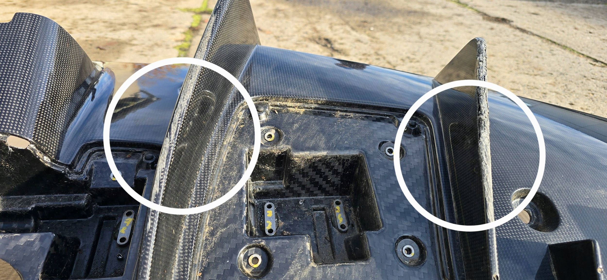 Ferrari 488 Pista rear part bumper rear Carbon diffuser