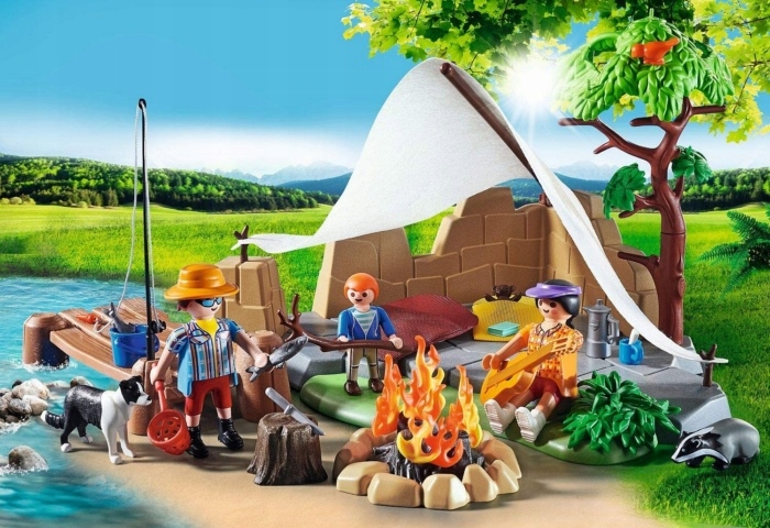 Playmobil family fun 70743 Rodzina na kempingu Marka Playmobil
