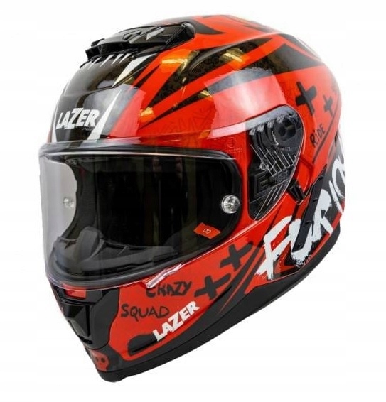 Lazer Rafale Evo Oni Red/Black Helma