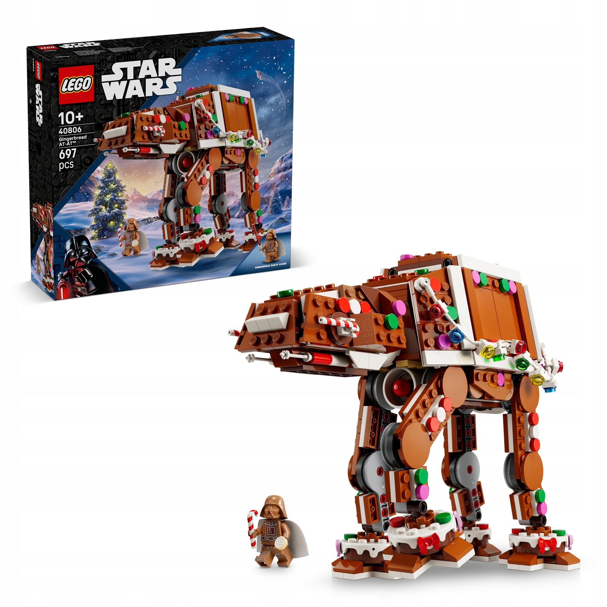 Lego Star Wars 40806 Perníkový kráčející stroj At-at