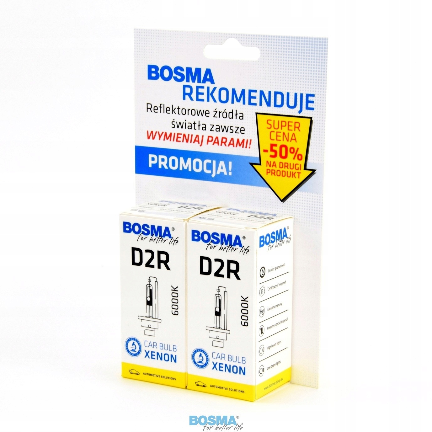 Dvojbalení Xenon D2R PK32D-3 6000K