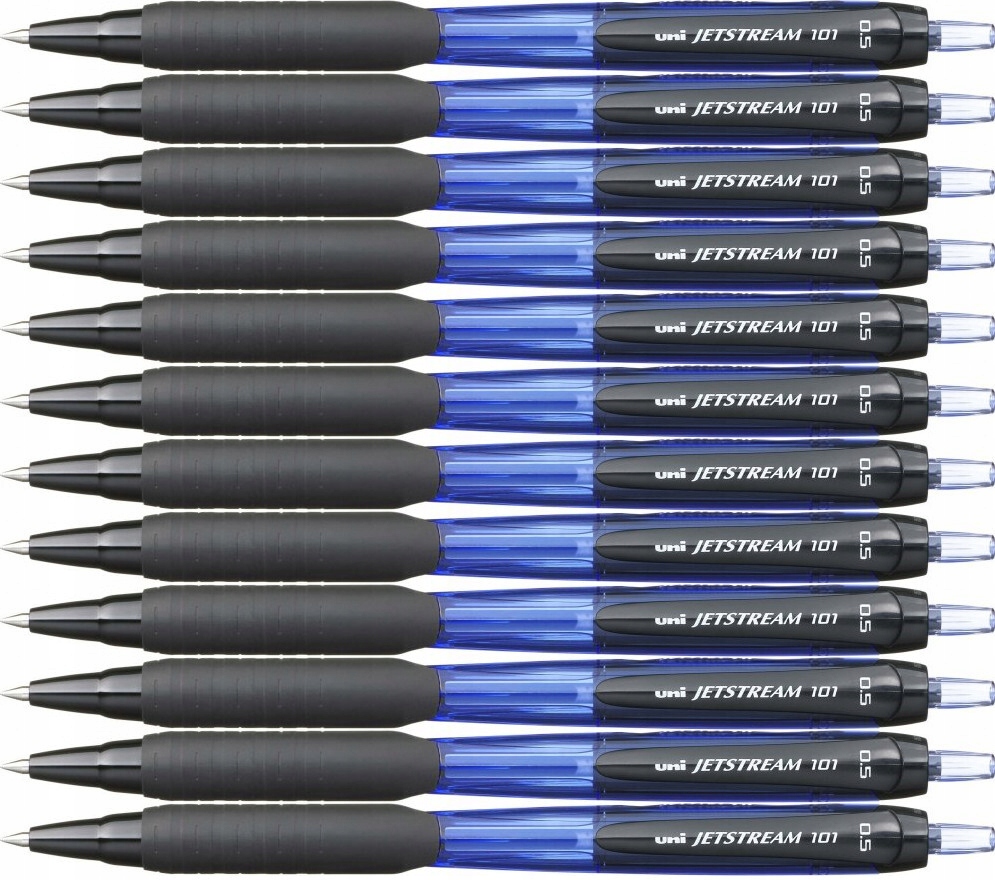 Długopis automatyczny Niebieski Uni SXN-101 Jetstream 0.5mm x 12 sztuk