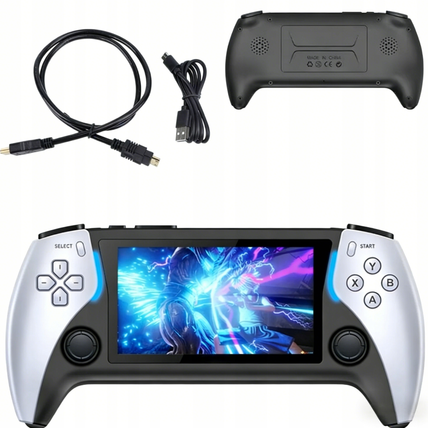 Konsola przenośna do gier Project X Ekran 4.3" Ips 40000 Gier Retro!