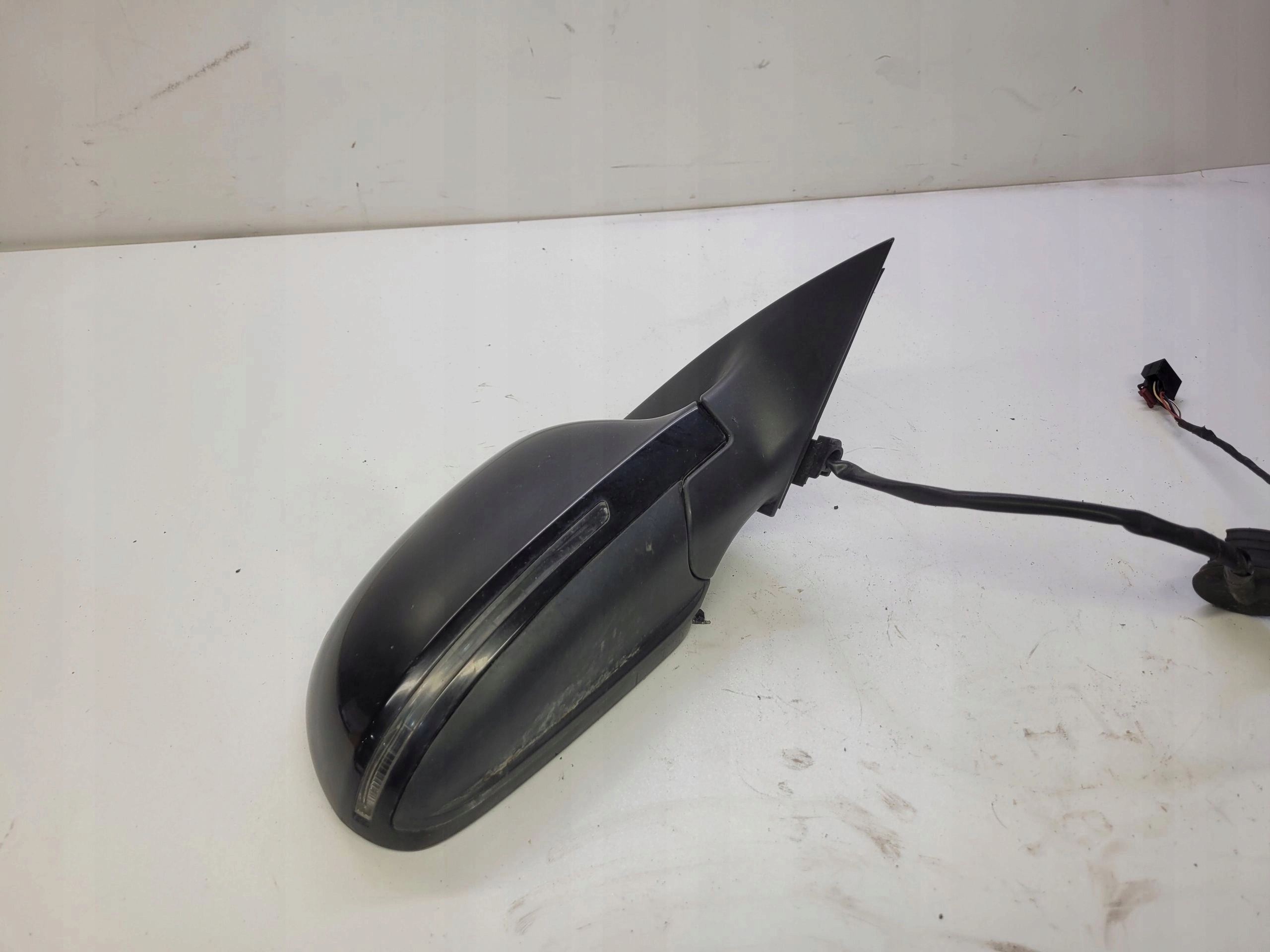 mirror right front AUDI A6 C6 LIFT UK 6 PIN LY9B