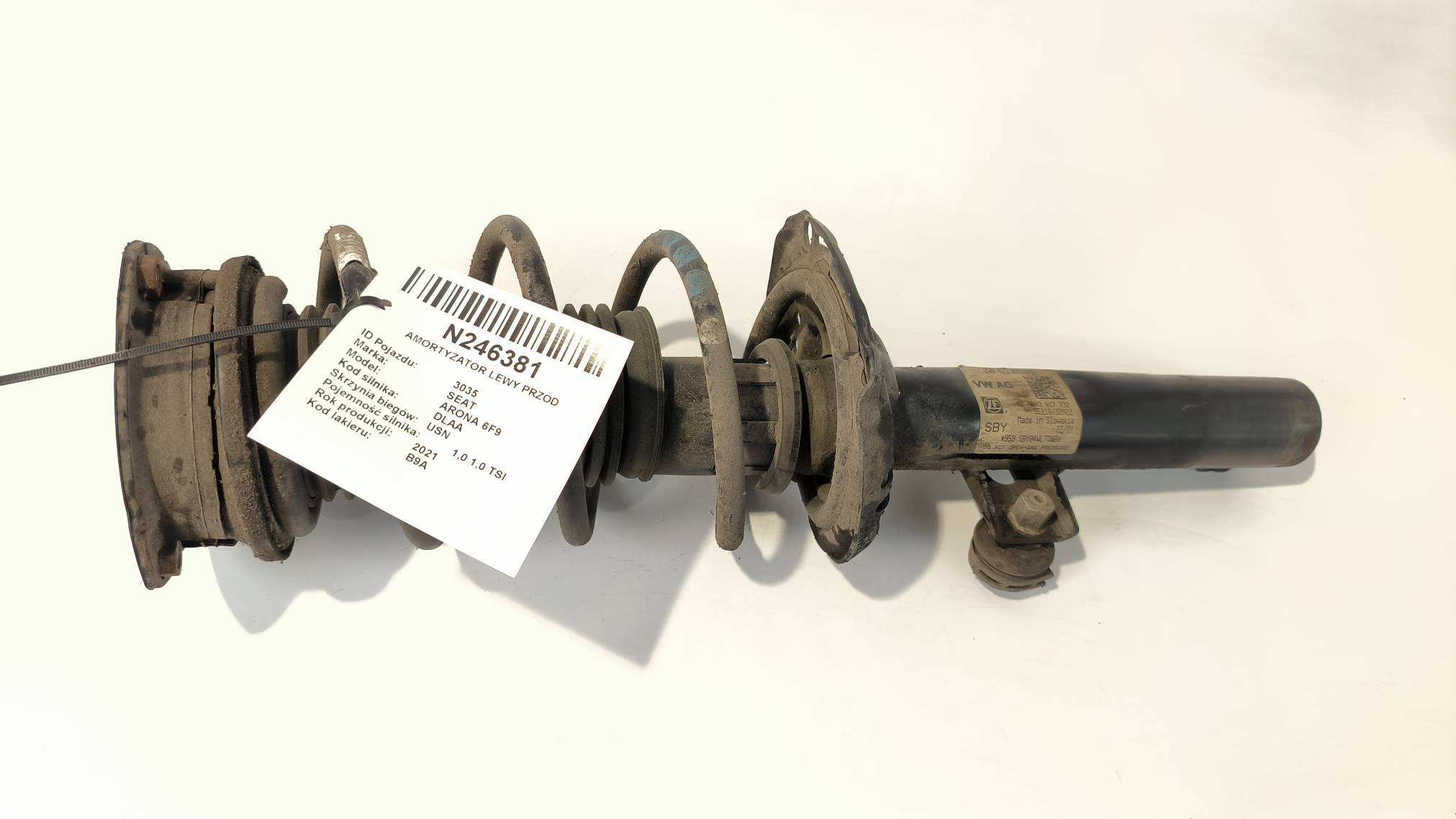 shock absorber left front 2Q0413031DP SEAT ARONA 6F9