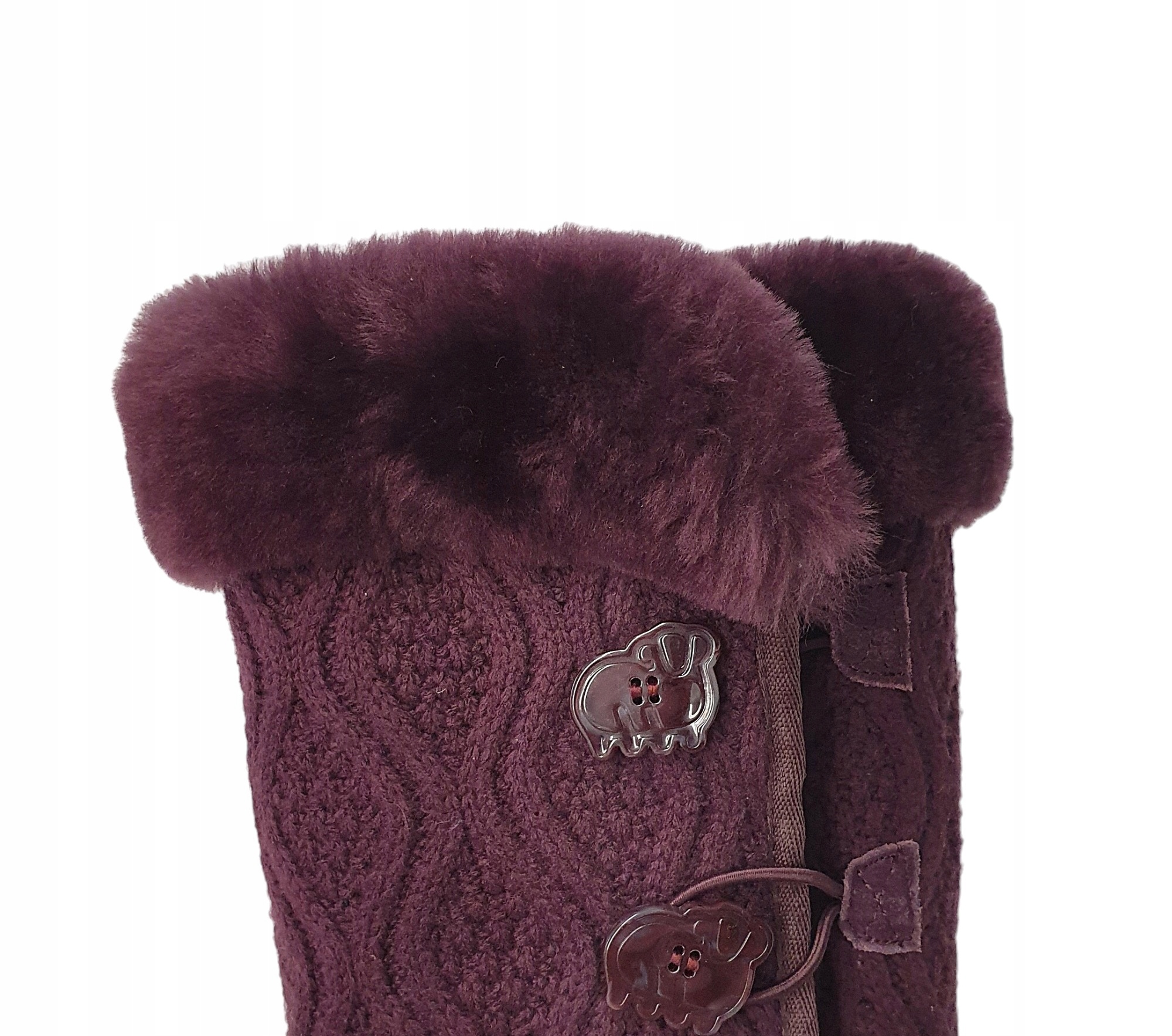 Kozaki śniegowce damskie Dije 39 wełniane