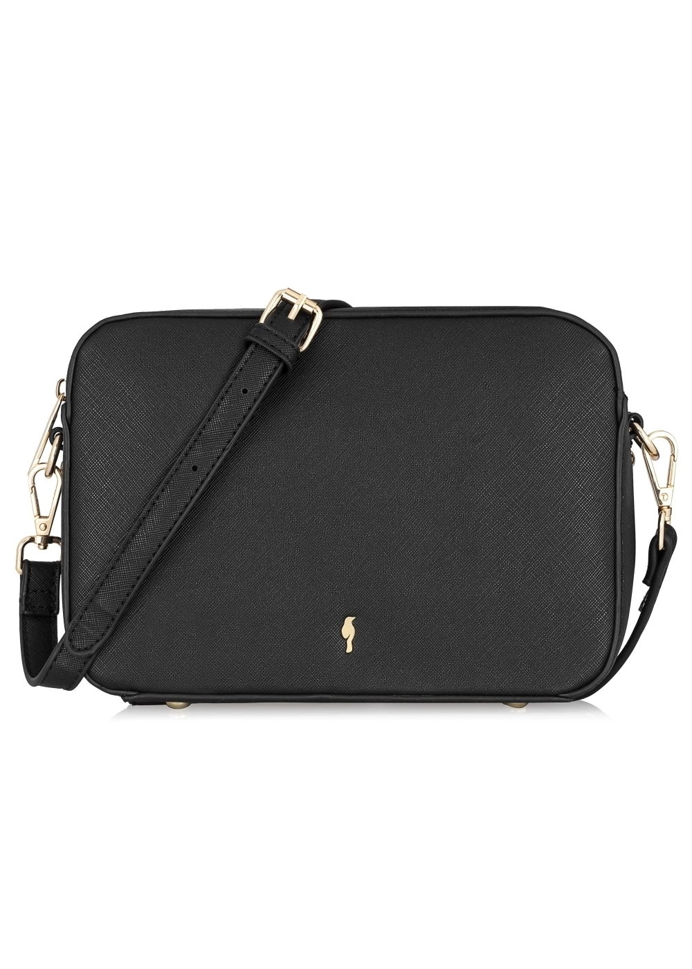 OCHNIK Mała czarna torebka damska TOREC-0003E-99