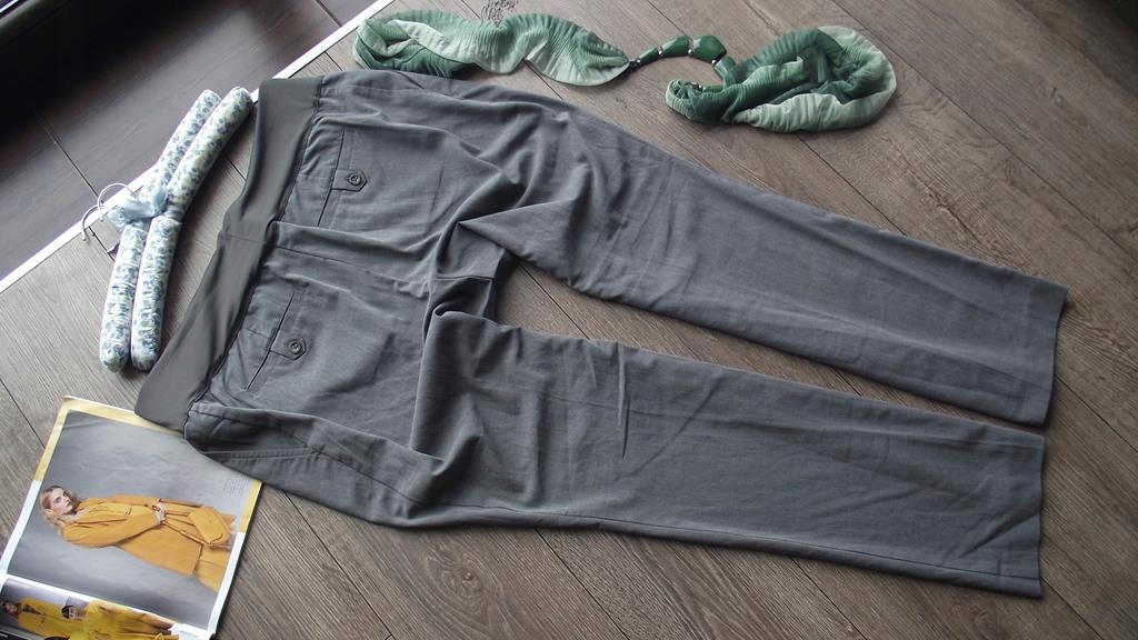 LIZ LANGER* SPODNIE ELEGANCKIE STRECZ CIĄŻOWE 44 Rozmiar 44