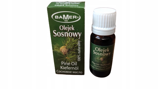 

Naturalny Eteryczny Olejek Sosnowy Bamer 7 ml