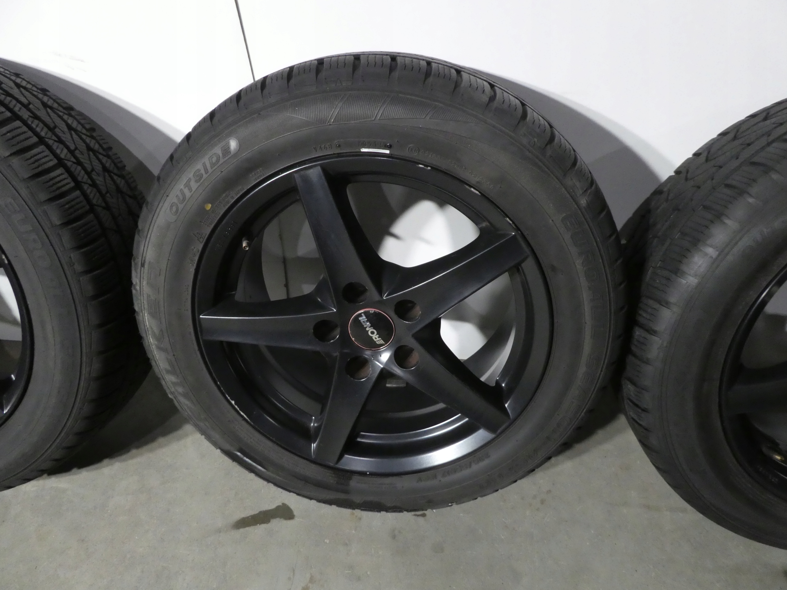 4X wheels discs tyres VW 5X120 KBA 45651 T5 T6 2016/2017R