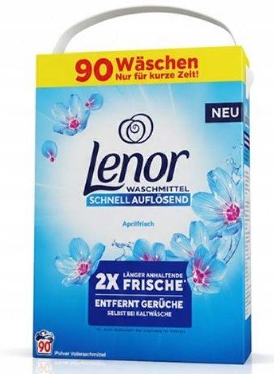 Levně Prášek na bílé prádlo Lenor Universal na 90 praní 4,95 kg