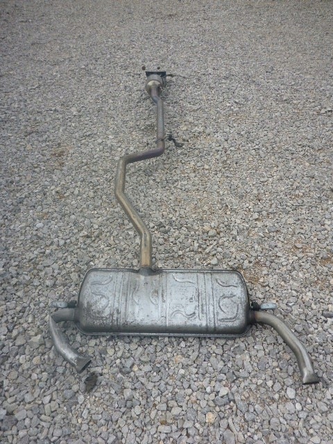 MERCEDES ГЛУШИТЕЛЬ ВИХЛОПНА A2464911100 A1764910800