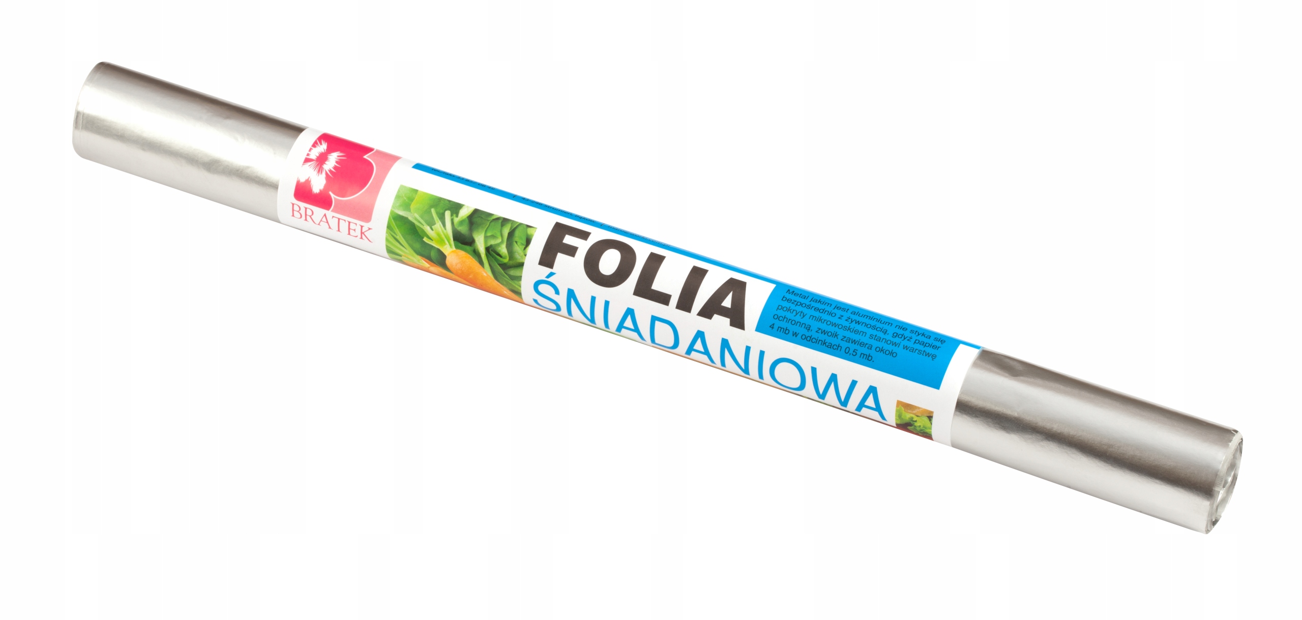 

Folia śniadaniowa z papieru i foli aluminiowej