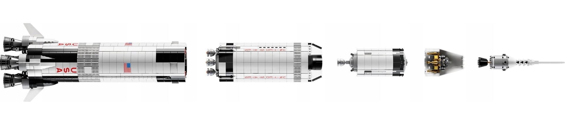 LEGO IDEAS 92176 RAKIETA NASA APOLLO SATURN V Numer produktu 92176