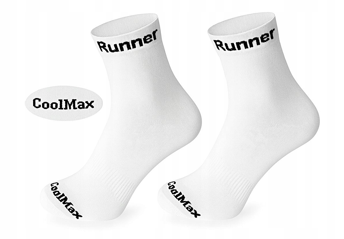 Skarpety Runner biegowe skarpetki Coolmax 39-42 kol .9
