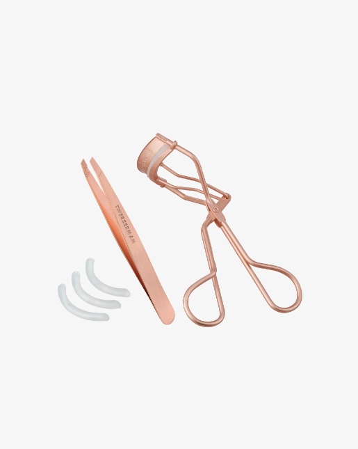 Tweezerman Růžový Zlatý Set Šikmá Pinzeta