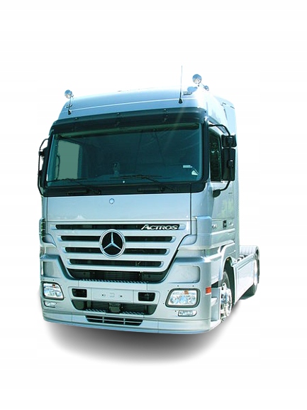 SZYBA BOK DRZWI MERCEDES ACTROS LEWA 03- Kolor zielony