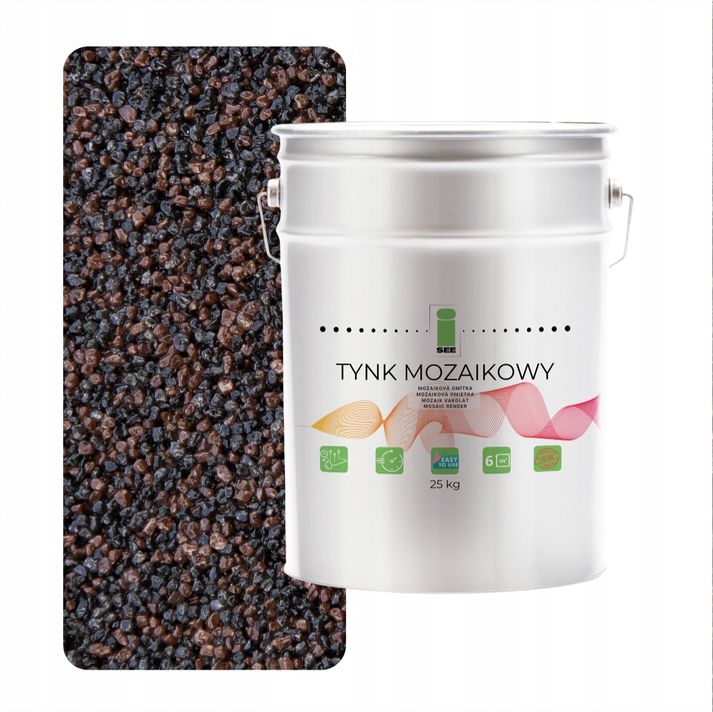 Mozaiková Omietka Bronzová Marmolit Klasa 1 Mozaika 25Kg Poľský Výrobca