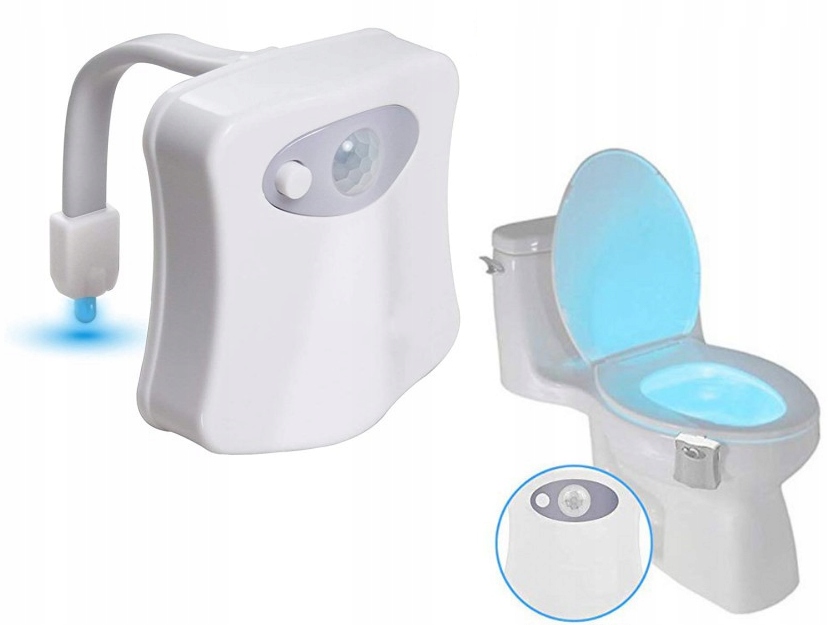 

Lampka Led Do Wc Toalety Czujnik Ruchu Zmierzch