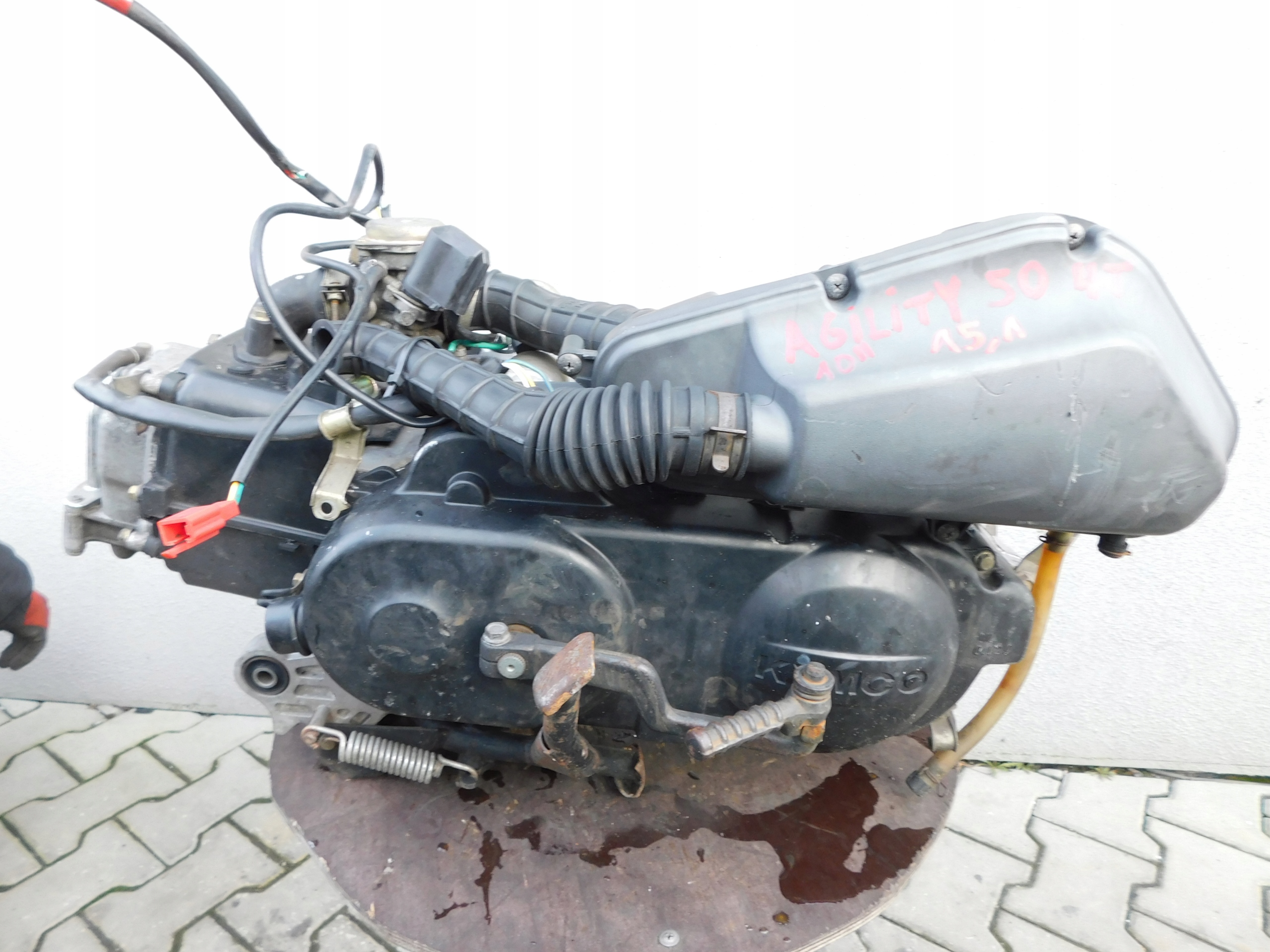 KYMCO AGILITY 50 4T 10" SILNIK