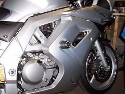 Crashpady Classic Rg Suzuki SV650 03-12 Čierne