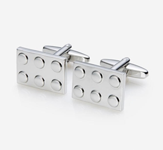 Manžetové Knoflíčky Košile Tvar Kostek