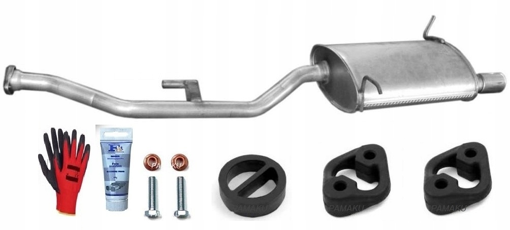 Bmw E36 316i 1.6i kompaktní koncový tlumič bonus