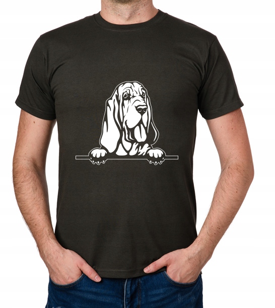 

koszulka Bloodhound Pies Dog Piesek Psiak prezent