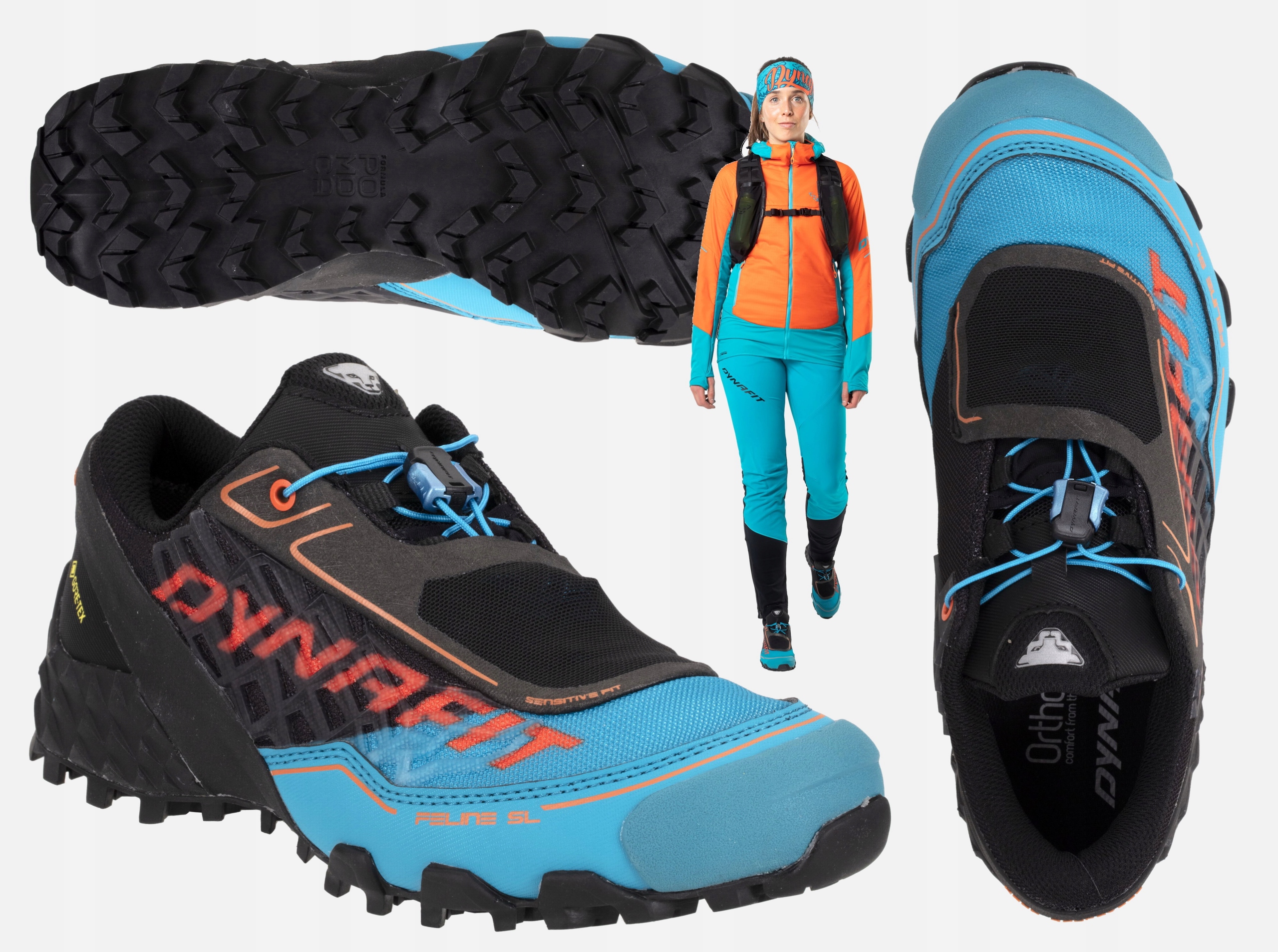 Dynafit Feline Sl W Gtx damskie buty biegowe terenowe trailowe 36