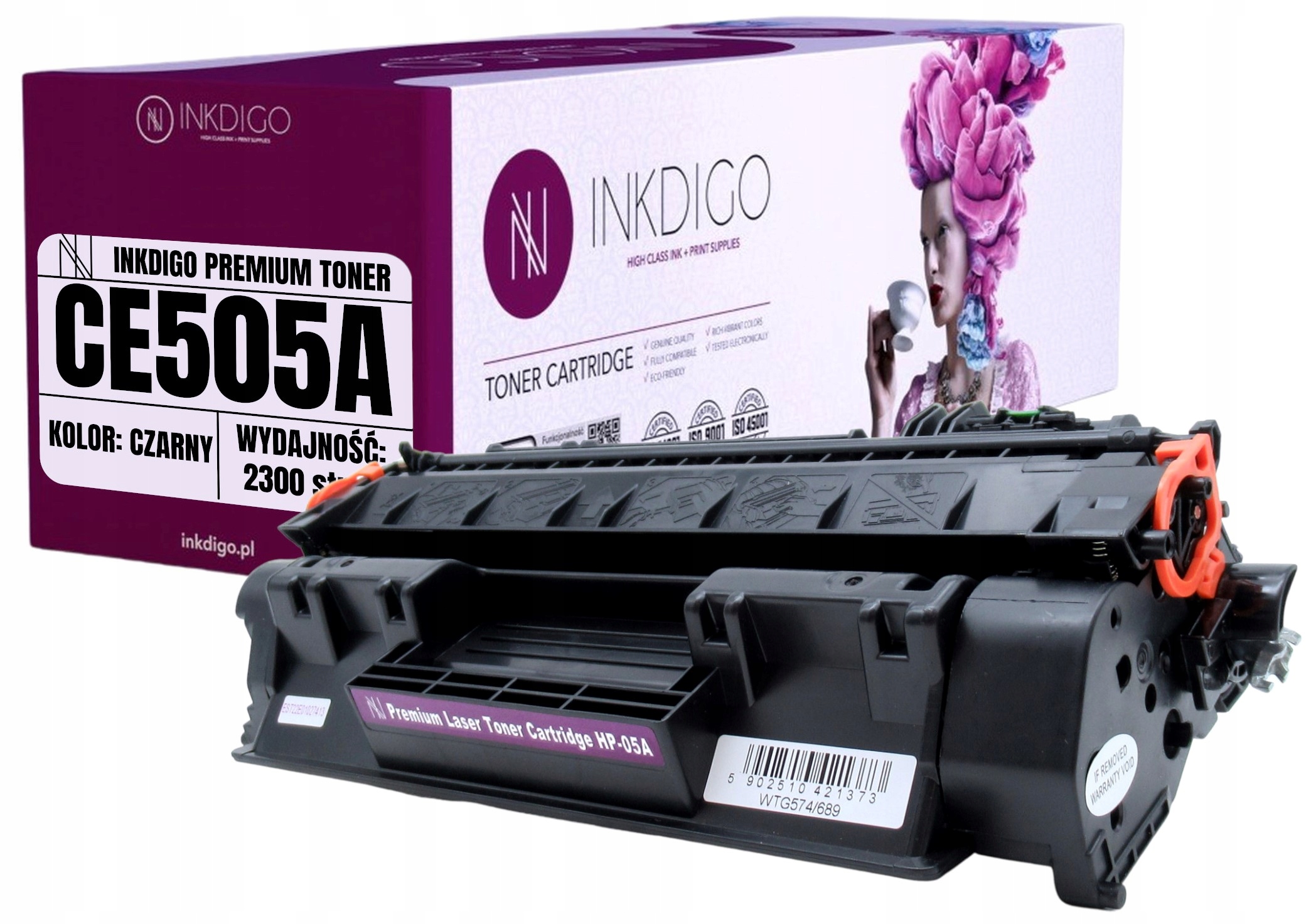 

Do Hp 05A Laserjet P2055D P2055DN P2055X Czarny