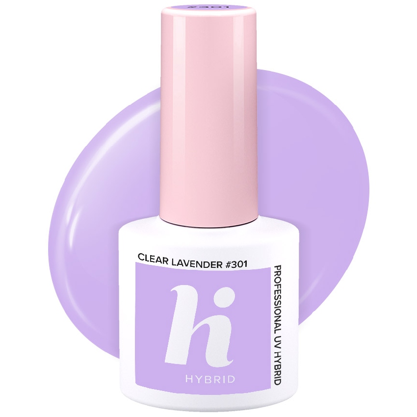 

Hi Hybrid Lakier Hybrydowy #301 Clear Lavender
