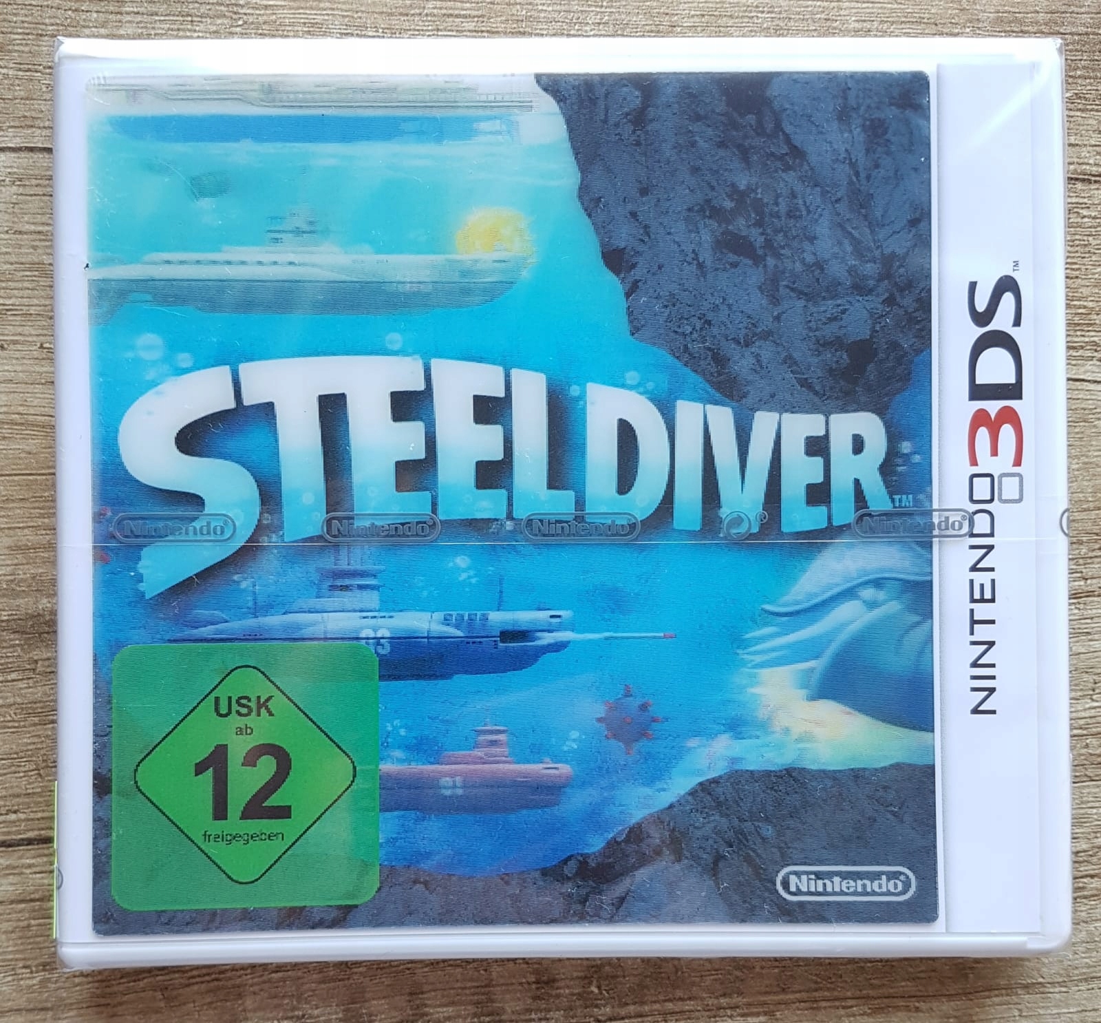 Подарок Steel Diver для Nintendo 3DS в фольге