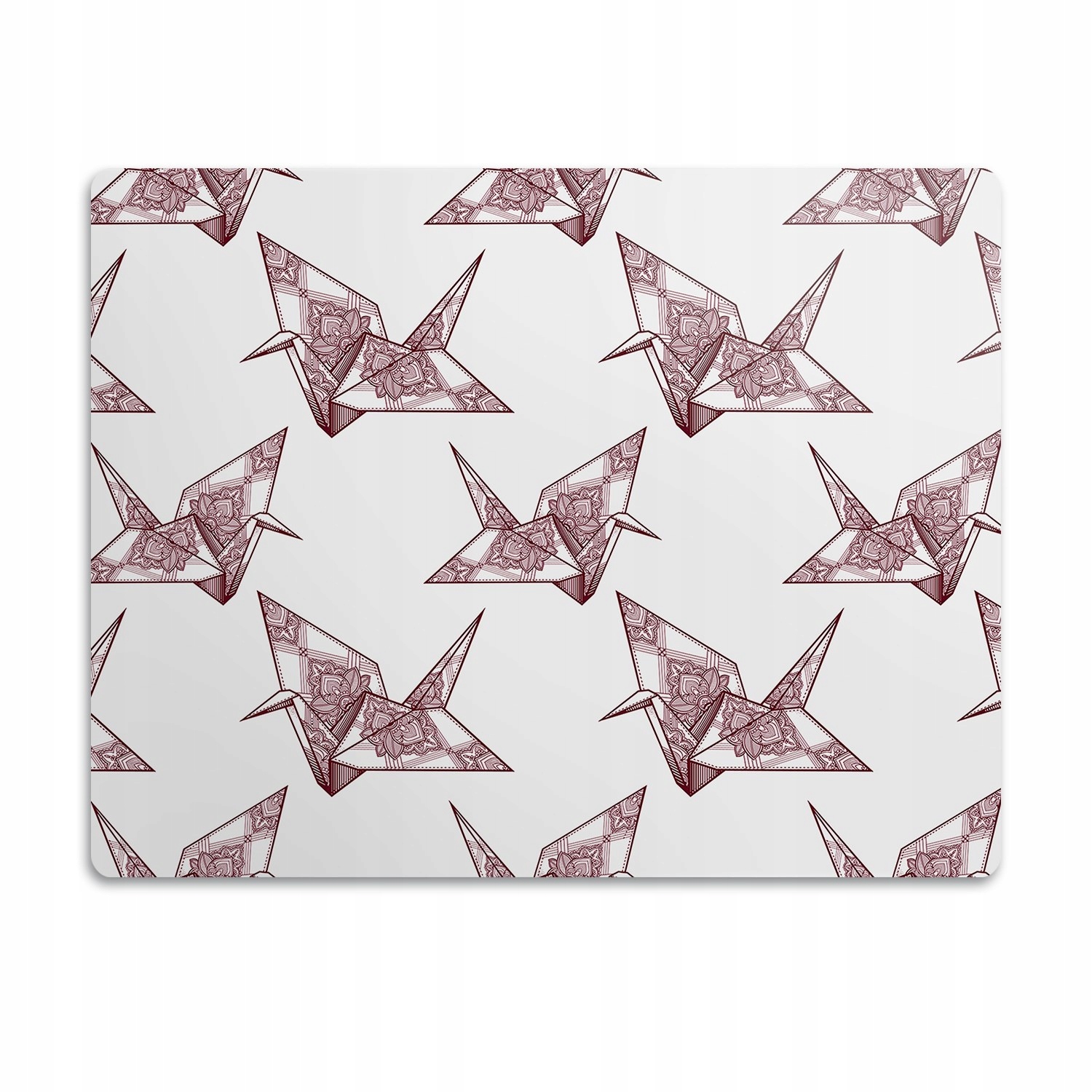 Levně Podložka pro kočky a psa pod misky Pták origami 60x40cm
