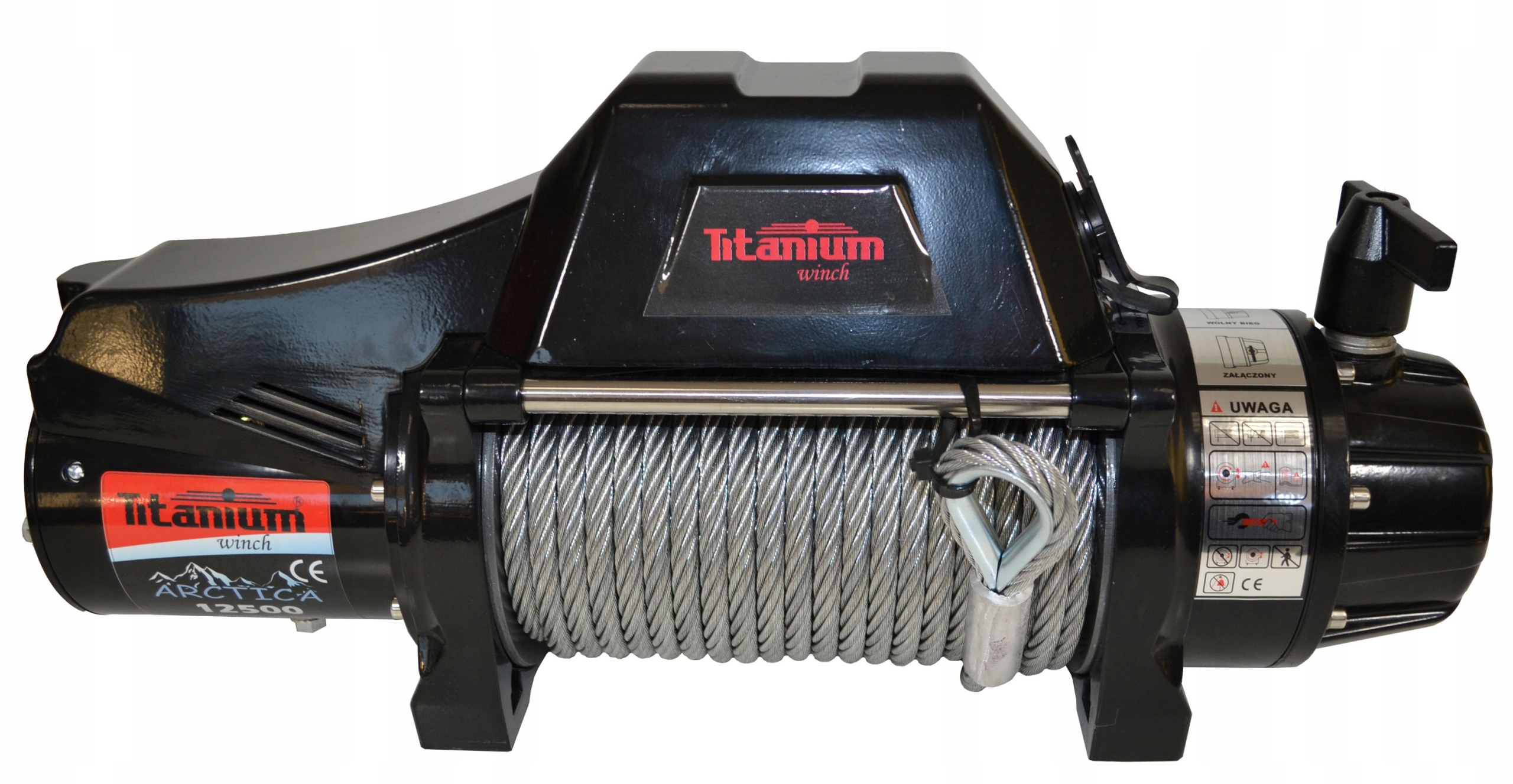 Титановая лебедка Arctica 12500f новинка