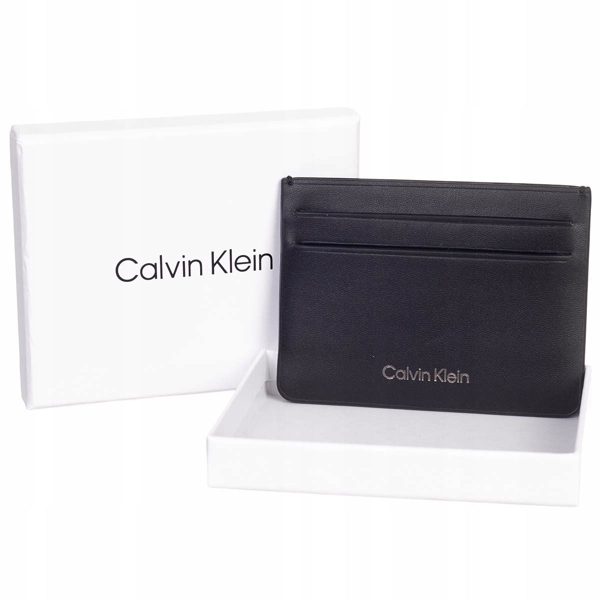 Calvin Klein Pouzdro Na Karty Ck Concise 4CC Černé