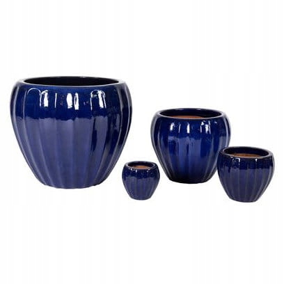 Donica ceramiczna granat D17 średnica 54x46cm