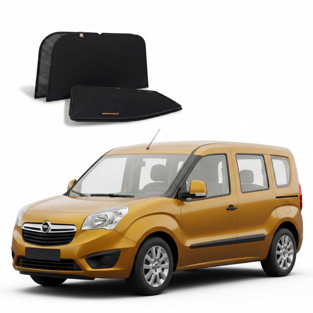 Krytky slunečních rolet pro automobil na sklo Opel Combo D