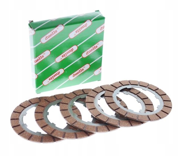 

Tarcze sprzęgła komplet Jawa 250 353 354 Duells