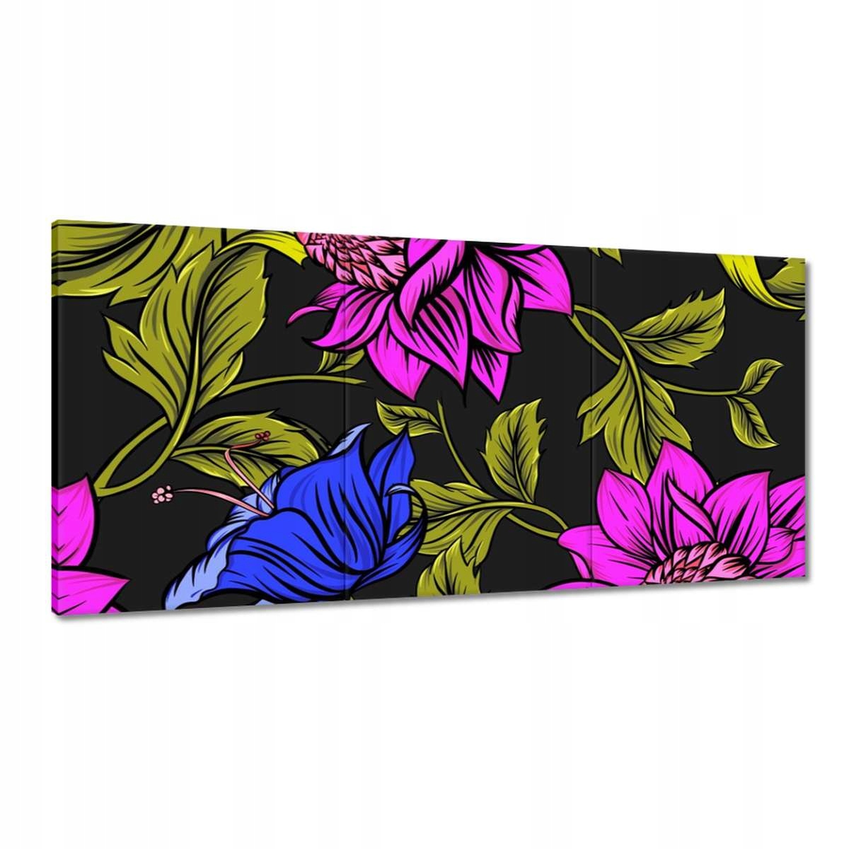 Obrazy 120x60 Květiny Listy